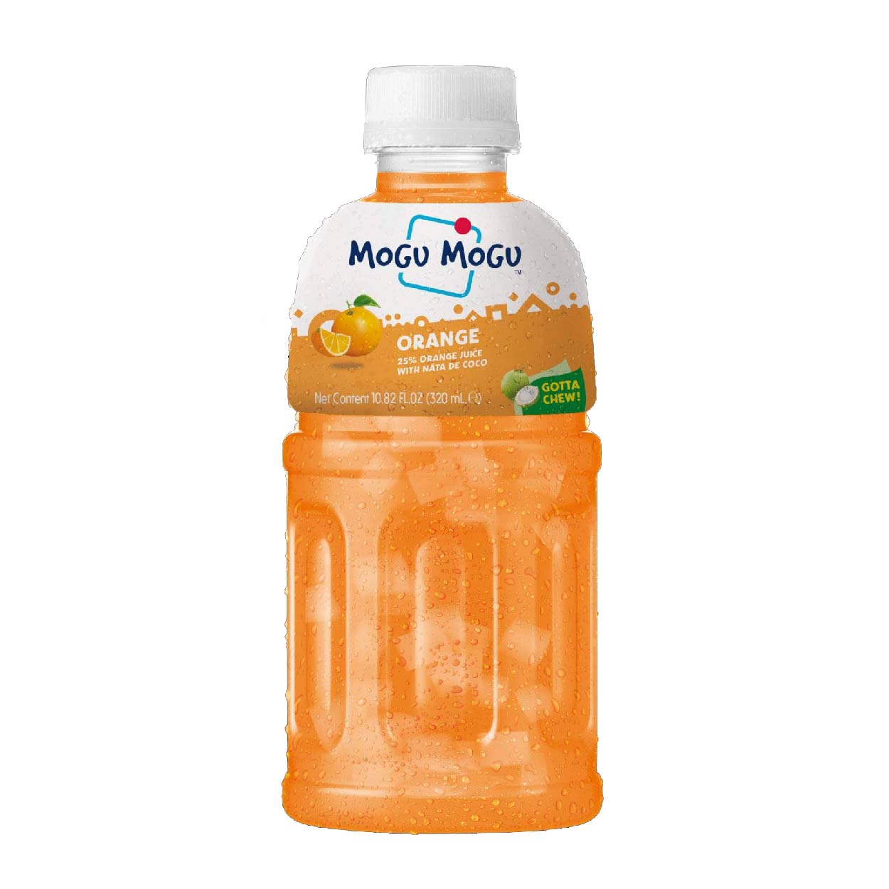 Mogu Mogu Orange Juice with Nata de Coco 320ml