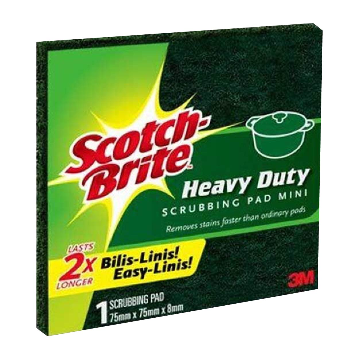 3M Scotch-Brite Heavy Duty Scrubbing Pad Mini
