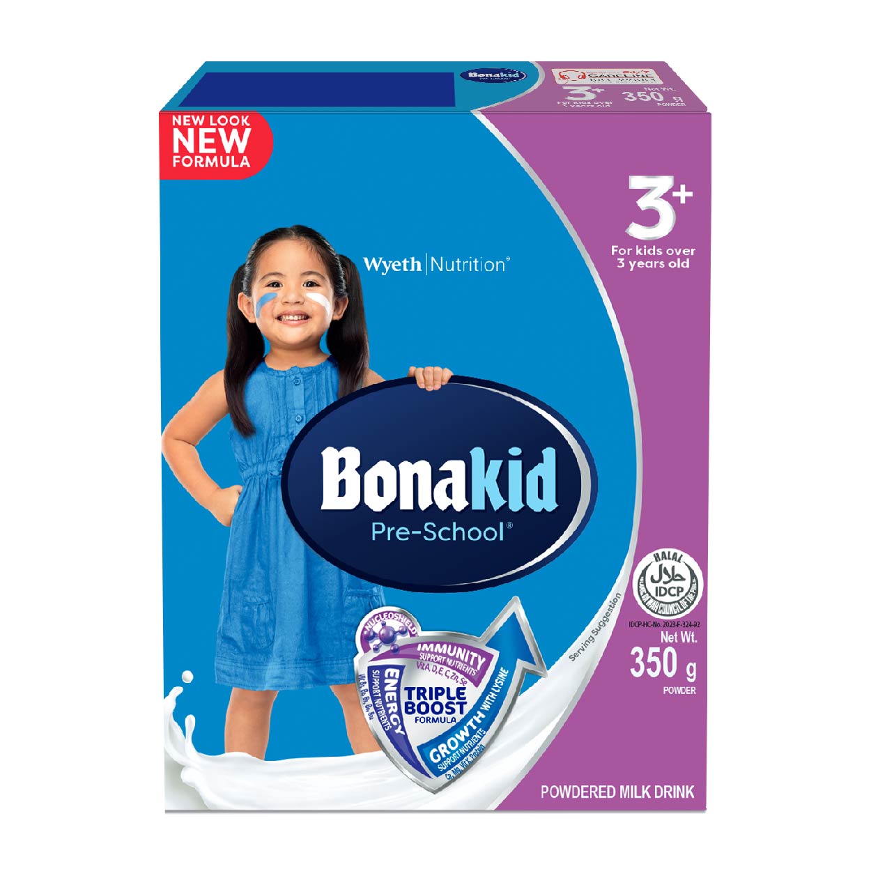 Bonakid Pre-School Powdered Milk Drink 3 years old + 350g