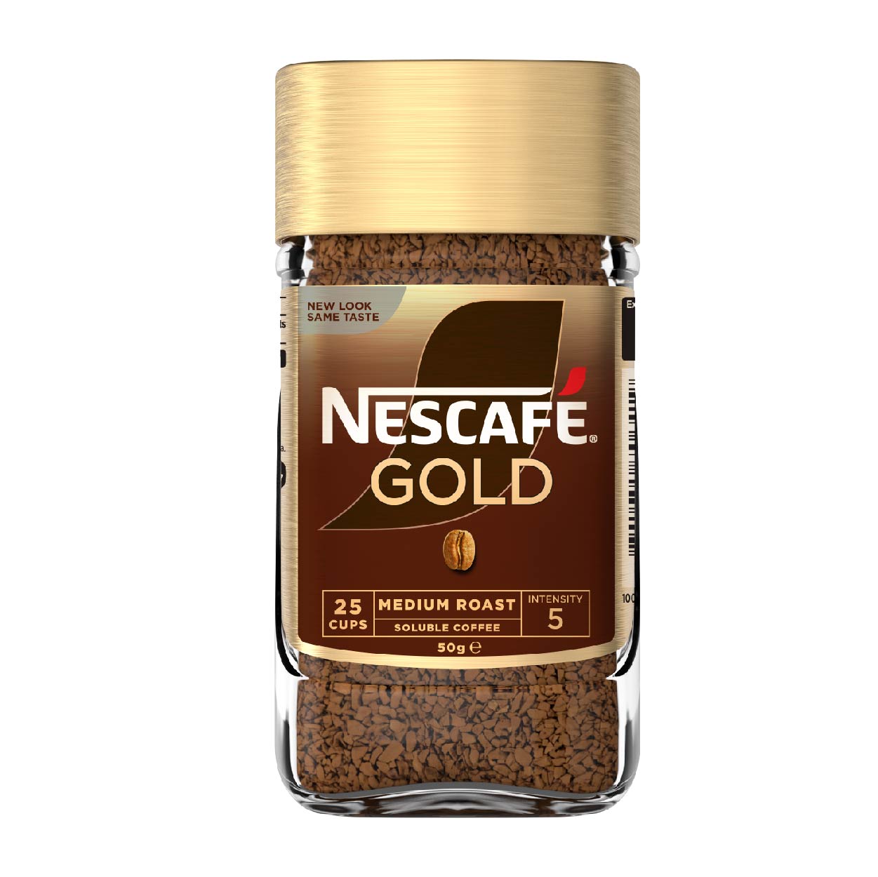 Nescafe Gold Medium Roast Soluble Coffee 50g