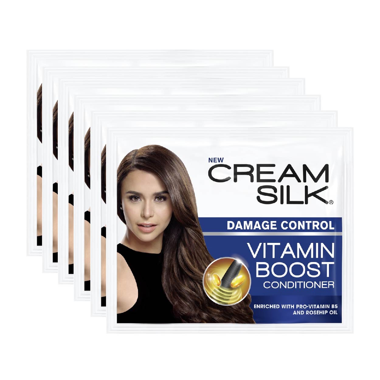 Cream Silk Conditioner Damage Control Blue 6x11ml