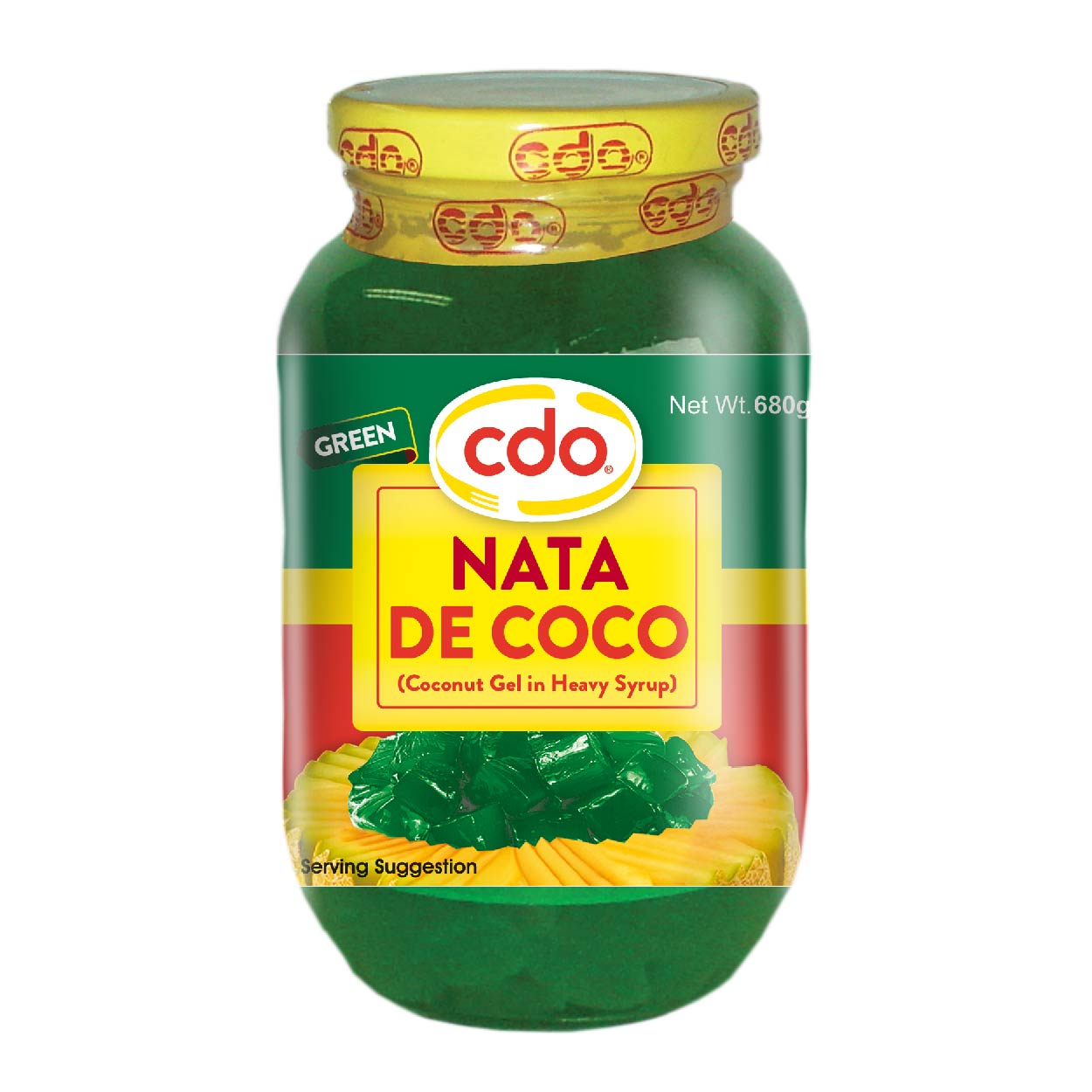CDO Sweet Coco Gel Nata de Coco Green 680g