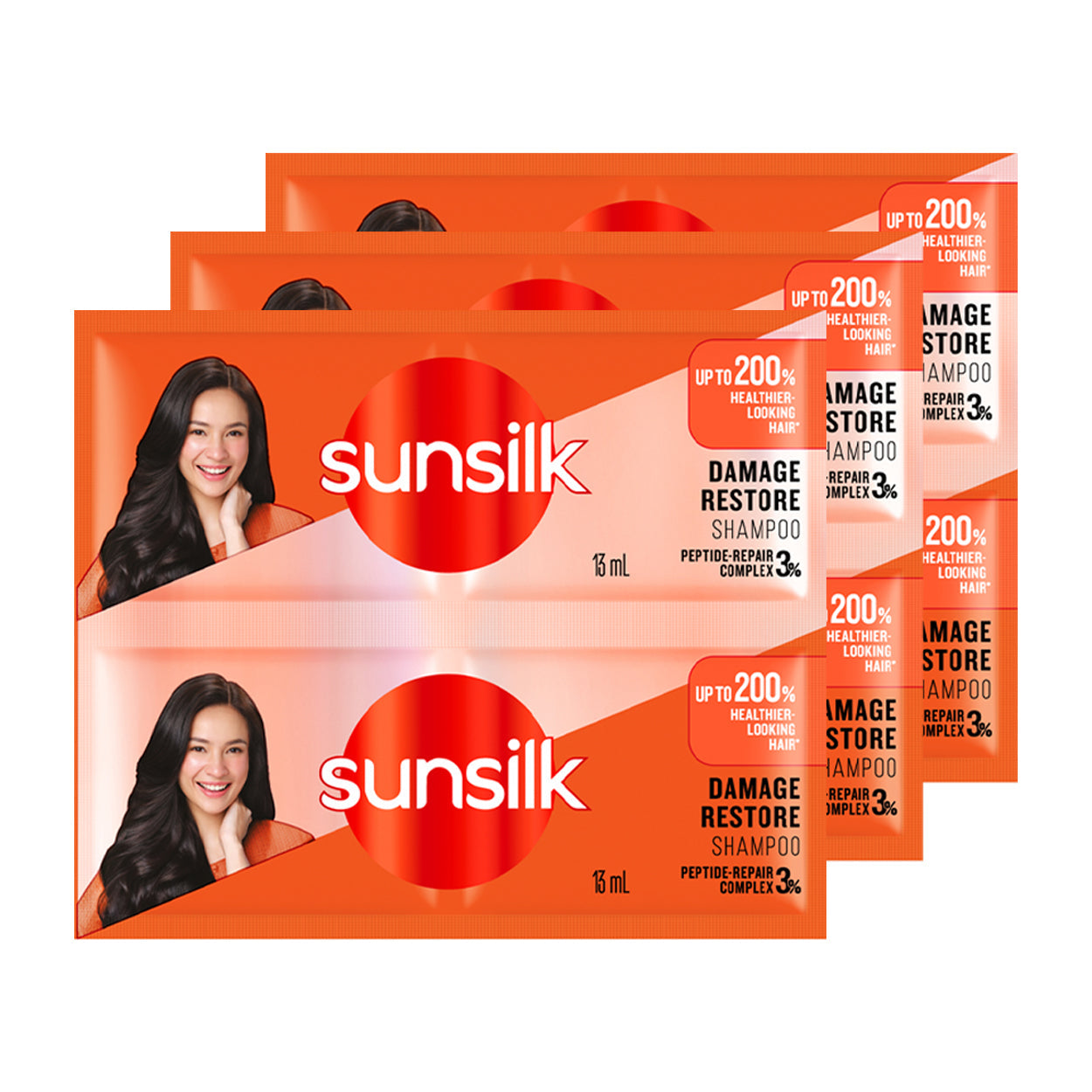 Sunsilk Shampoo Damage Restore Orange 6x13ml