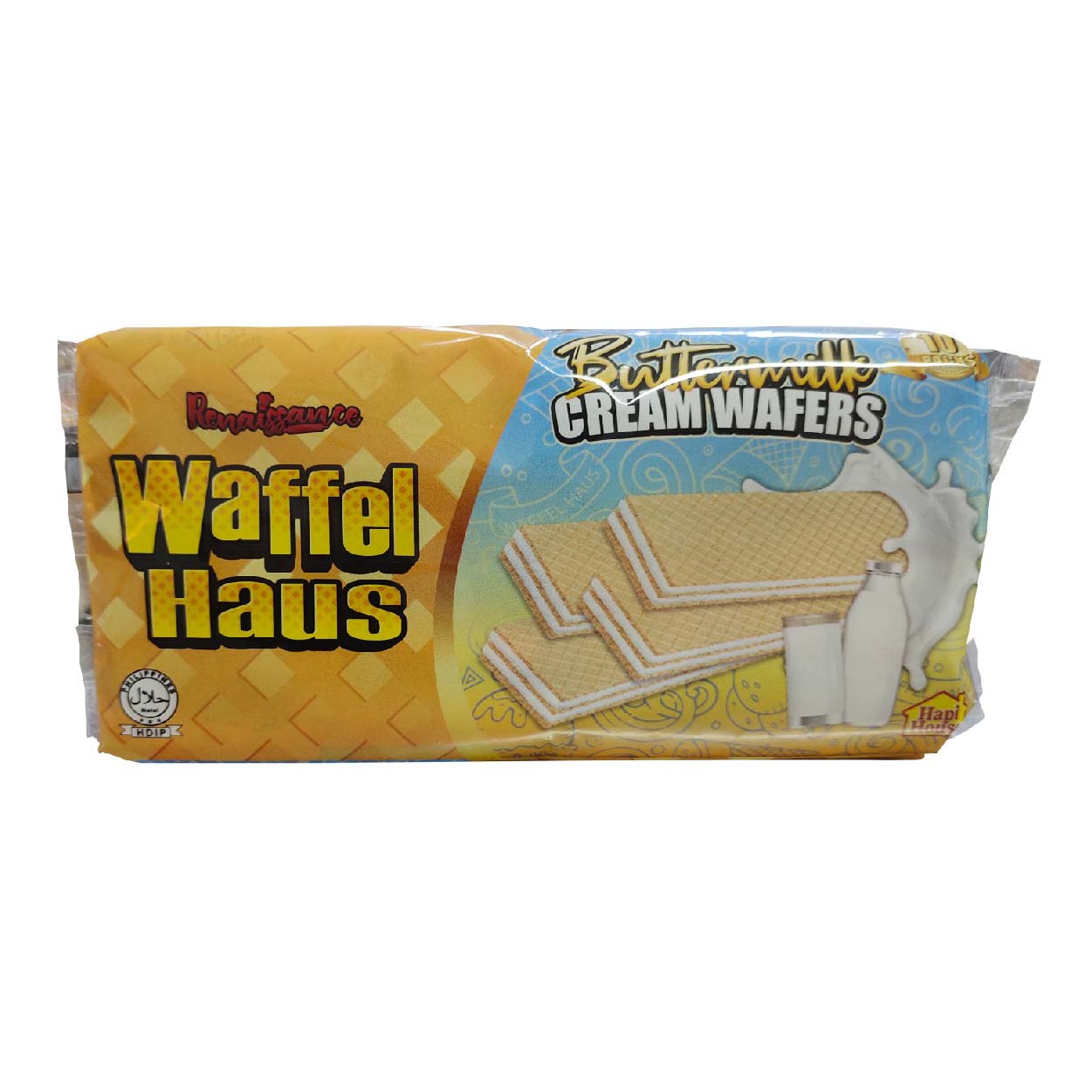 Waffel Haus Buttermilk Cream Wafer 10x15g