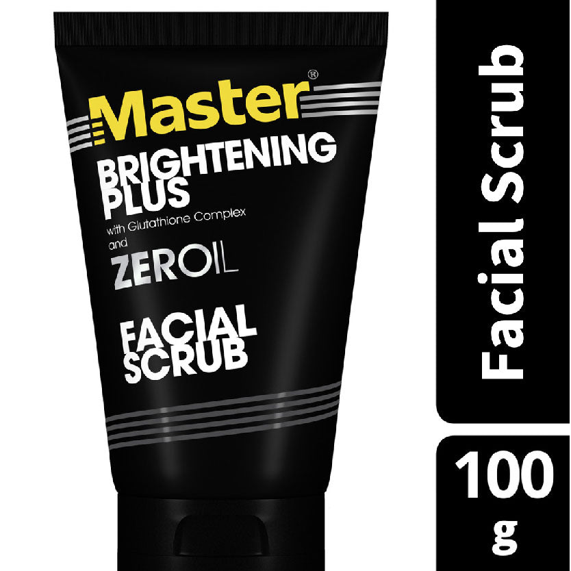 Master Brightening Plus with Glutathione Facial Scrub 100g – Ever Supermarket