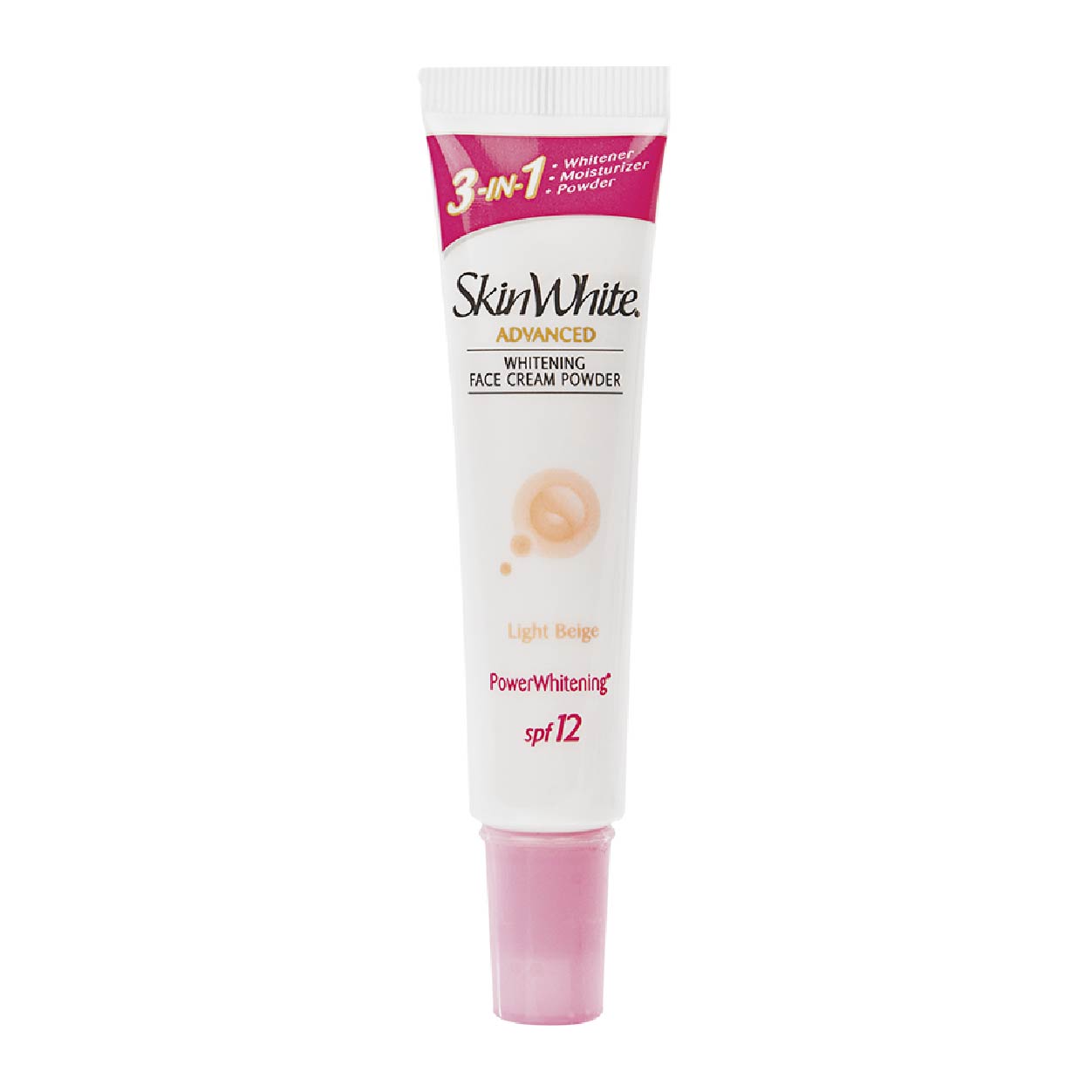 SkinWhite Whitening Face Cream Powder Light Beige SPF12 20g