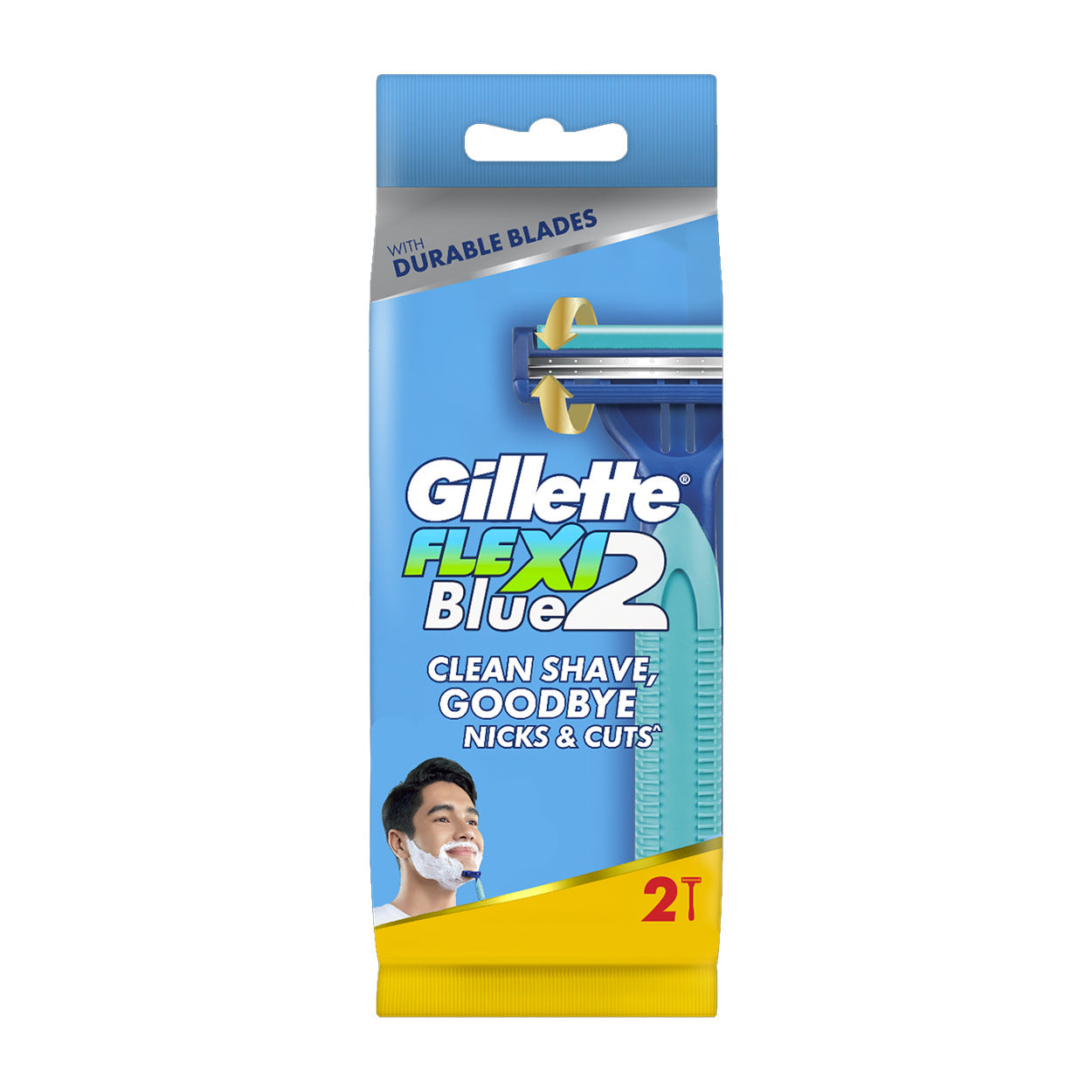 Gillette Razor Blue 2 Pivot Ultra Grip 2s