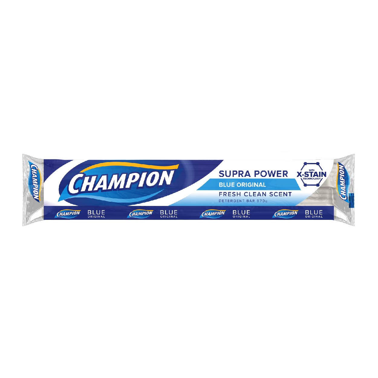 Champion Detergent Bar Supra Blue Original Fresh Clean 370g
