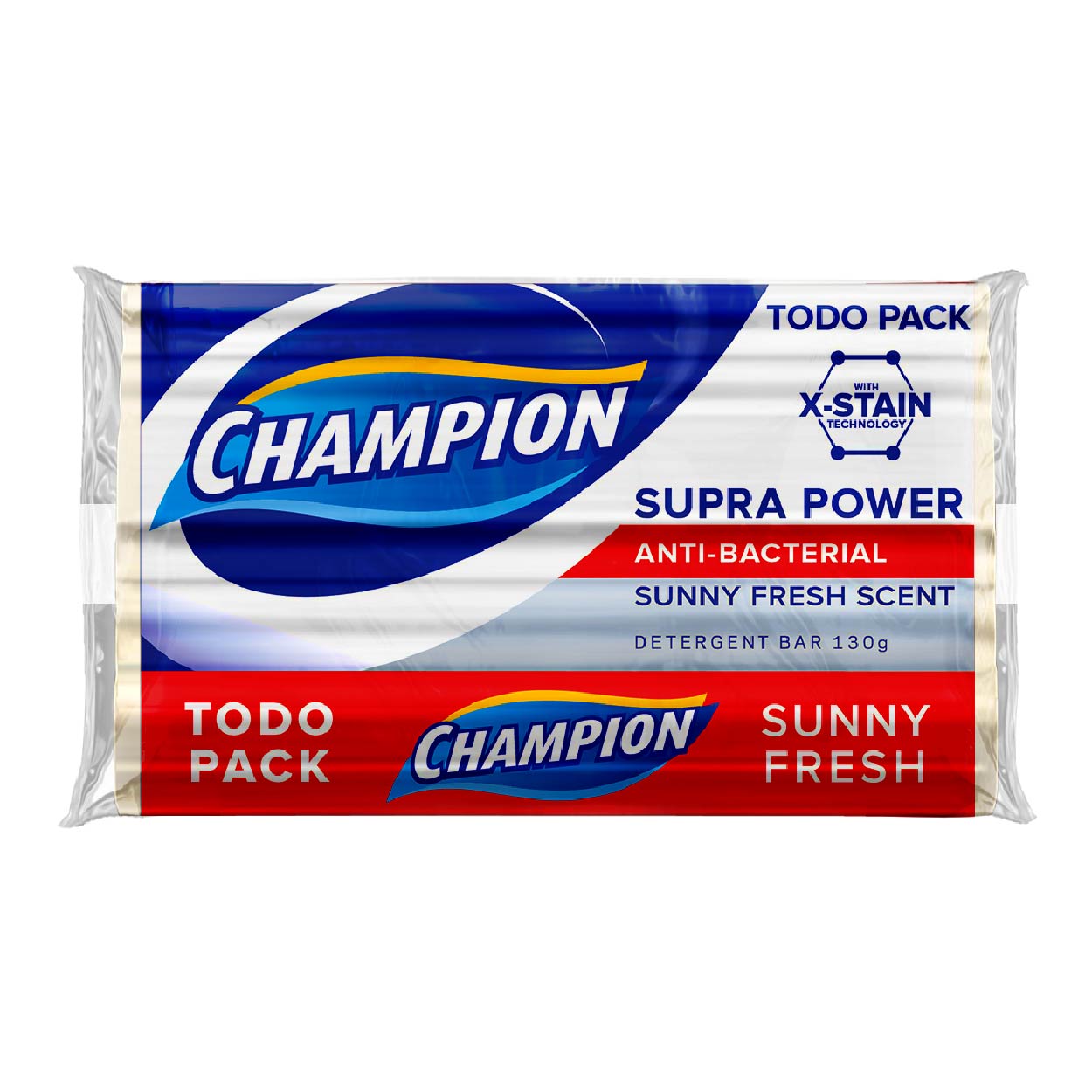 Champion Detergent Bar TodoPack Supra Sunny Fresh 130g