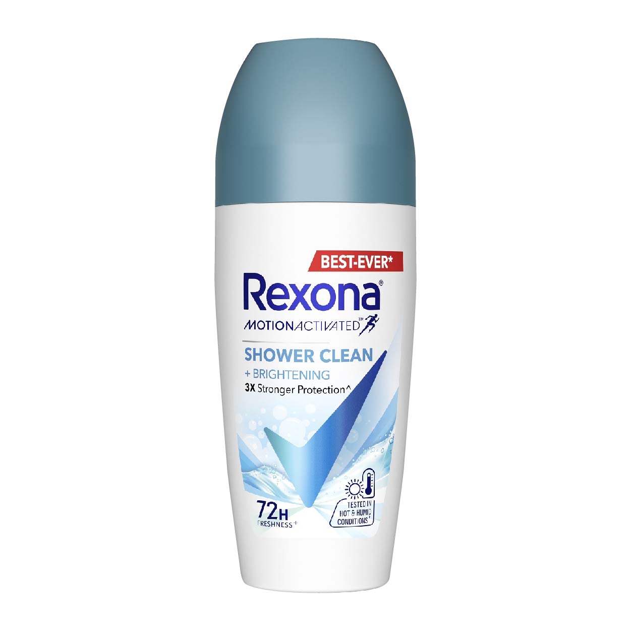 Rexona Women Deodorant Roll On Shower Clean+Brightening 45ml