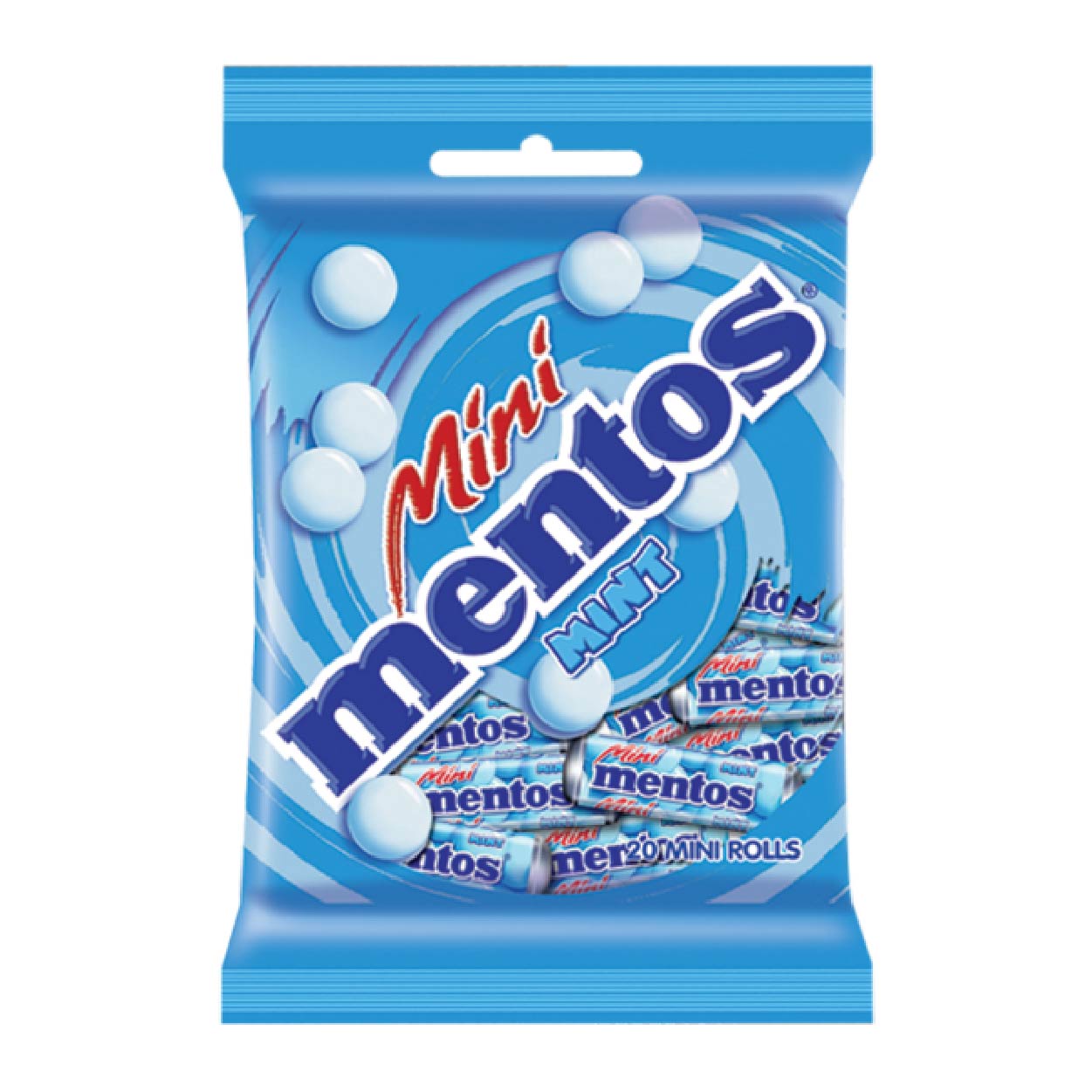 Mentos Mini Mint Chewy Dragees Candy Mini Rolls 20s