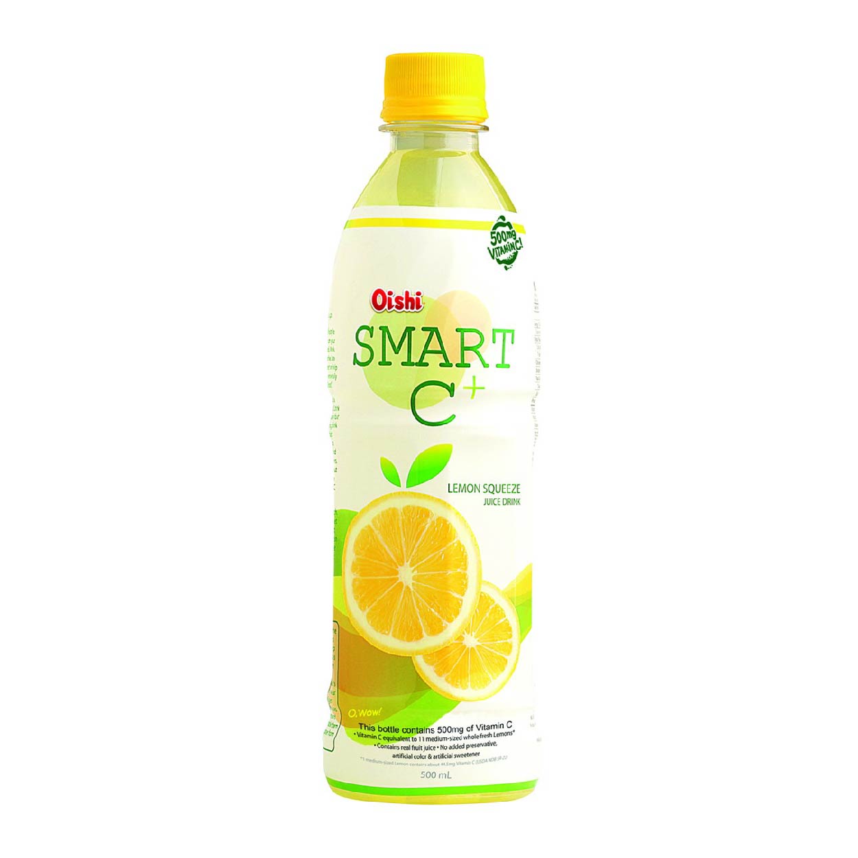 Oishi Smart C+ Lemon Squeeze Juice Drink 500ml