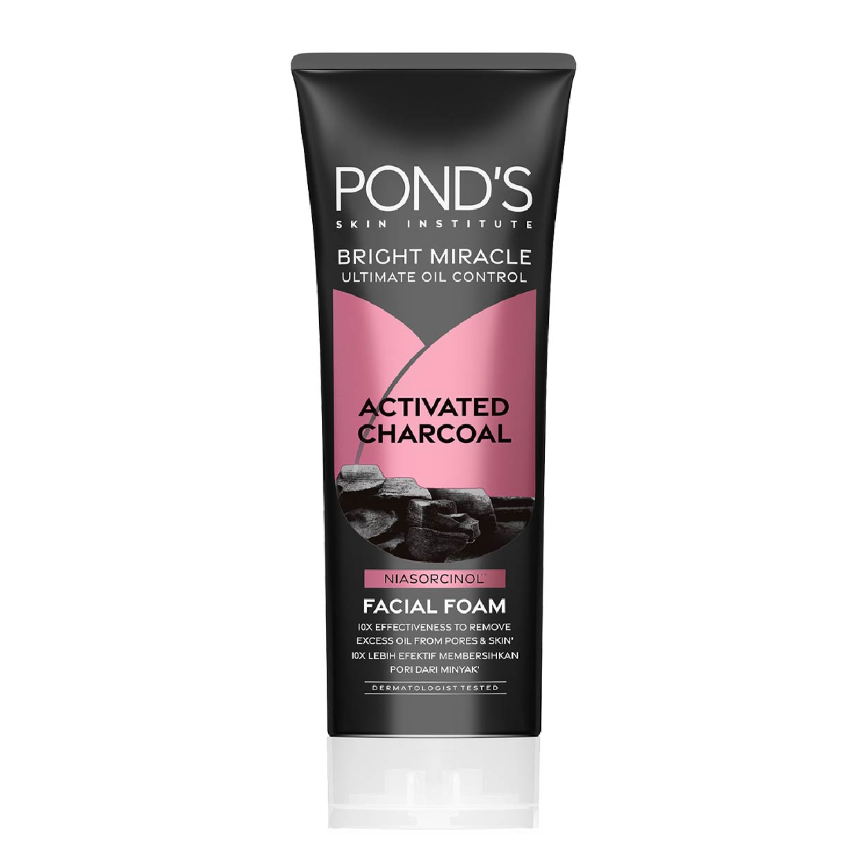 Pond's Bright Miracle Facial Foam Activated Charcoal 100g