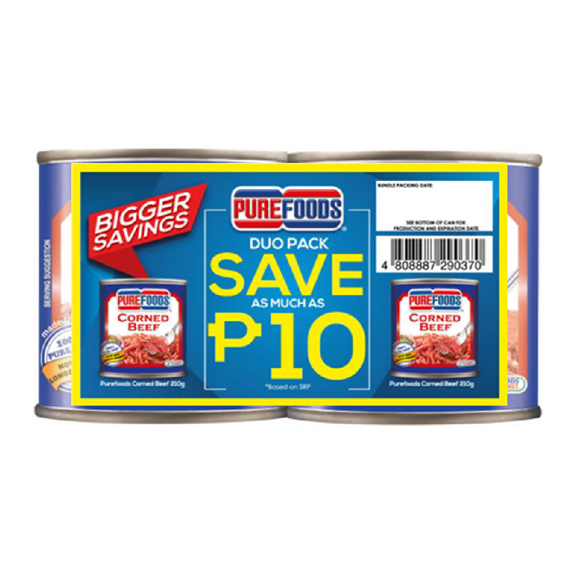 Purefoods Corned Beef Duo Pack 2x210g SAVE