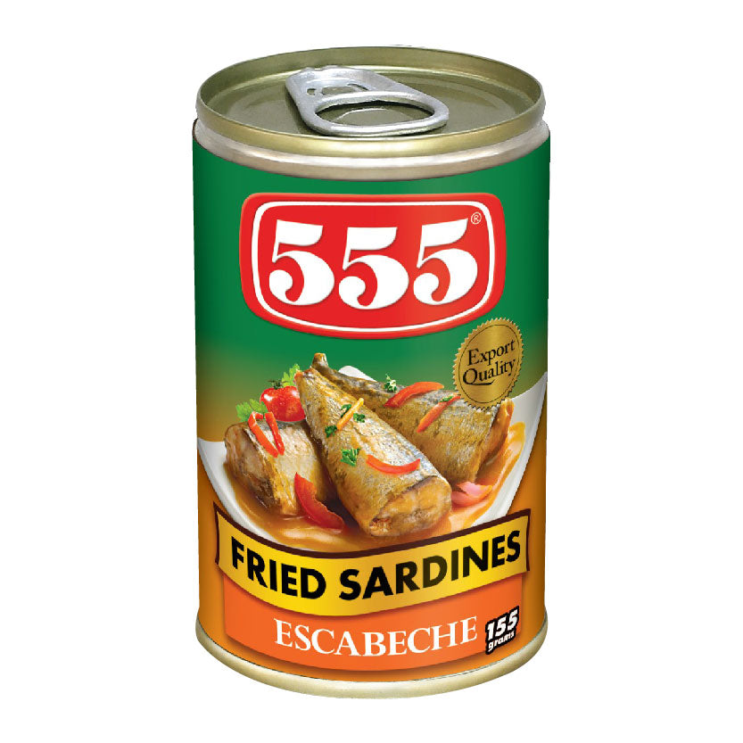 555 Fried Sardines Escabeche Easy Open 155g