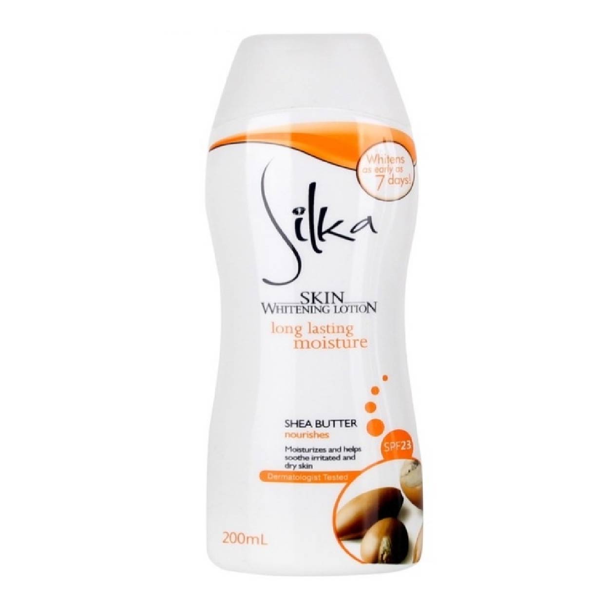 Silka Skin Whitening Lotion Shea Butter 200ml