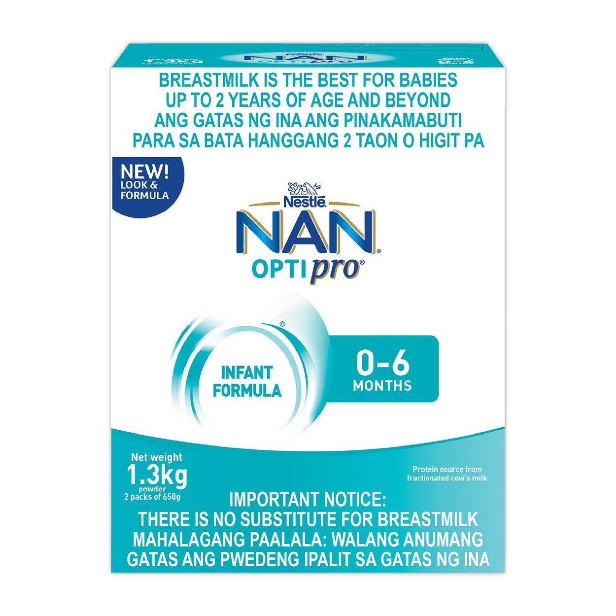 Nan Optipro Infant Formula 0-6 months 1.3kg