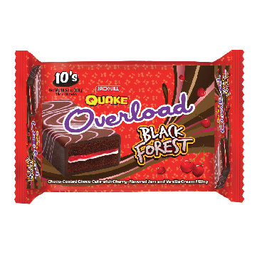 Jack n Jill Quake Overload Bar Black Forest 10x30g