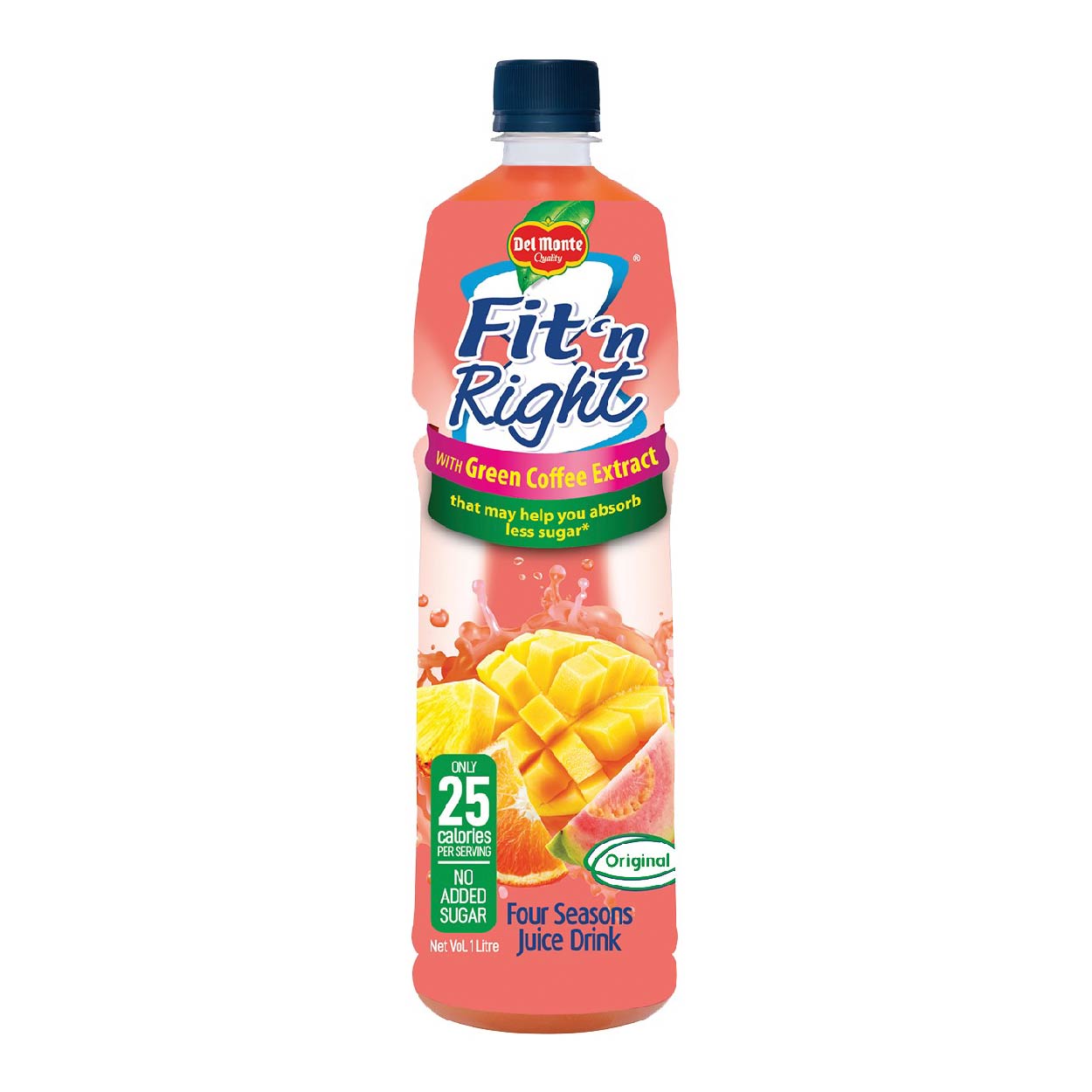 Del Monte Fit 'n Right Original Four Seasons Juice Drink 1L