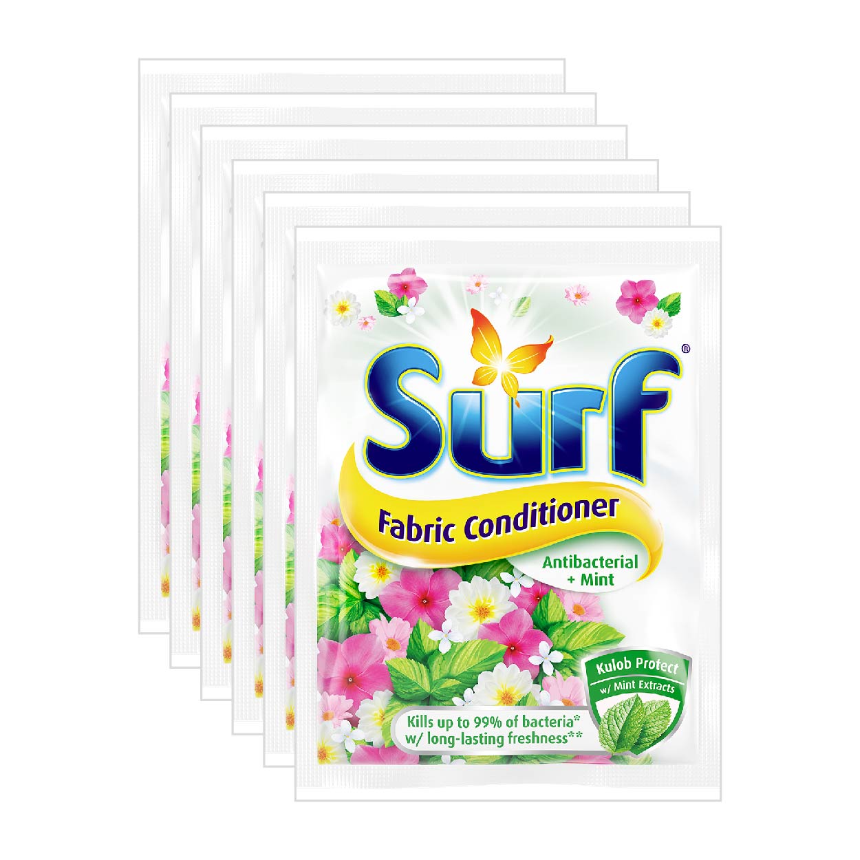 Surf Fabric Conditioner Antibacterial + Mint 6x25ml