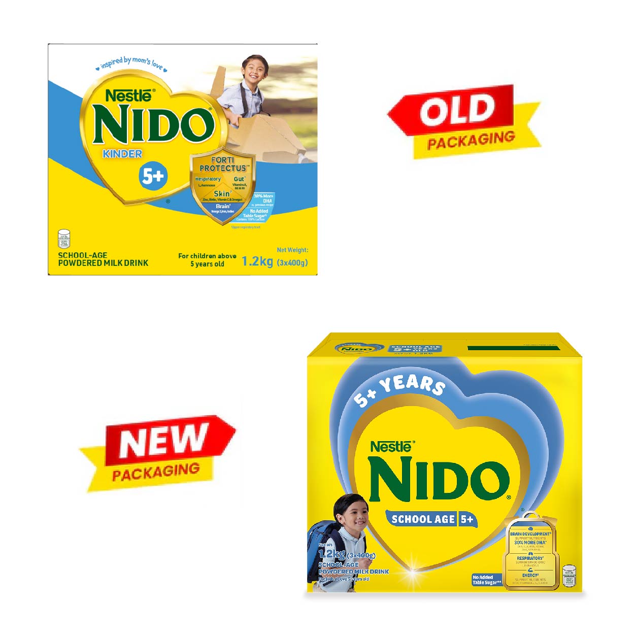 Nido School-Age 5+ Powdered Milk Drink 5+ years old 1.2kg