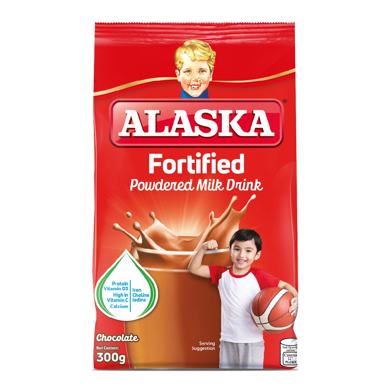 Alaska Fortified Powdered Milk Drink Chocolate 300g