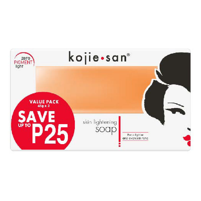 Kojiesan Skin Lightening Classic Soap Value Pack 65gx3s SAVE