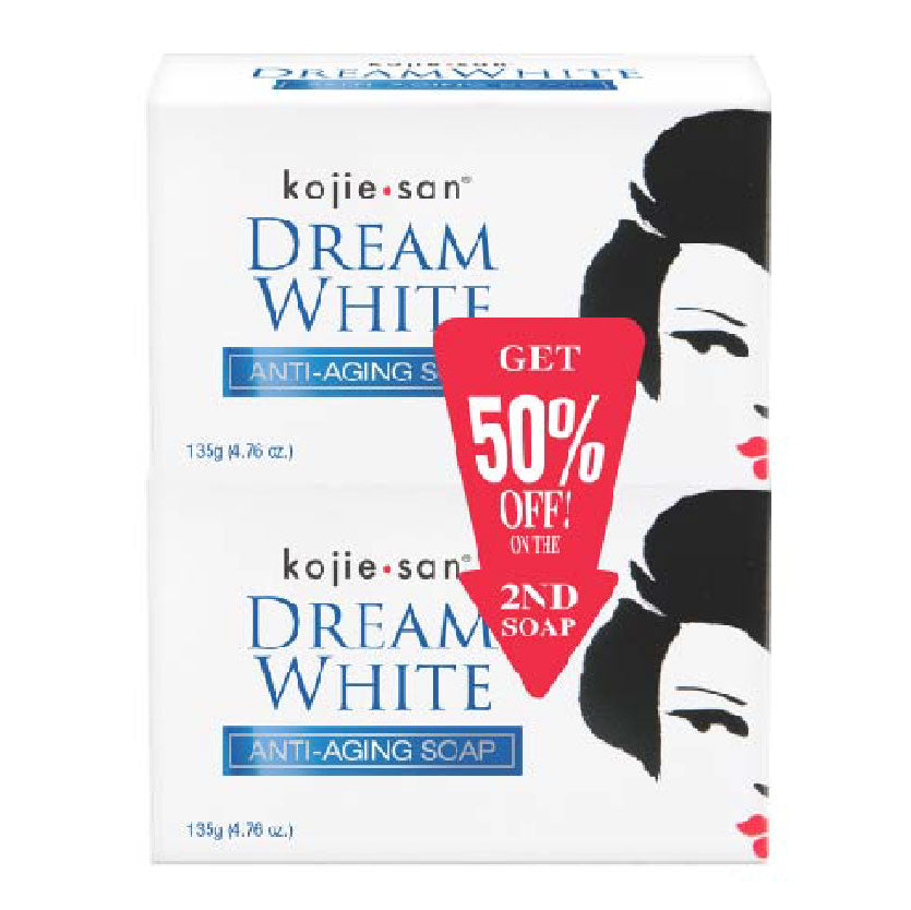 Kojiesan Dream White Soap 135g Get 50% Off on the 2nd Soap