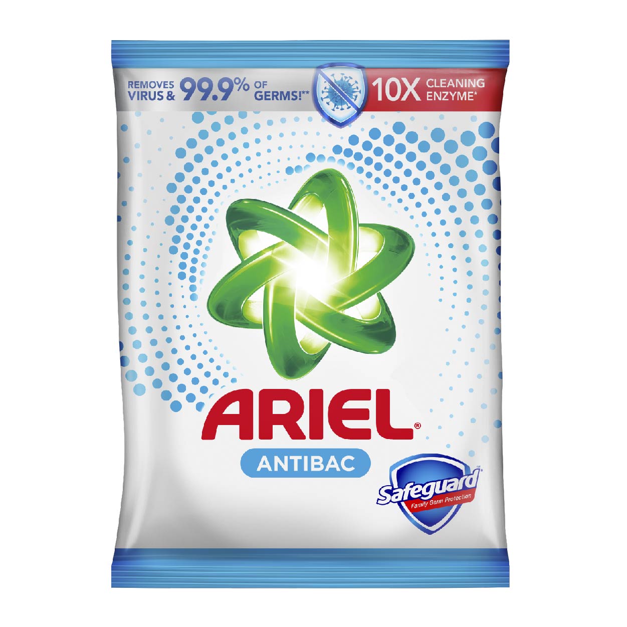 Ariel Laundry Powder AntiBac with Safeguard 1.16kg