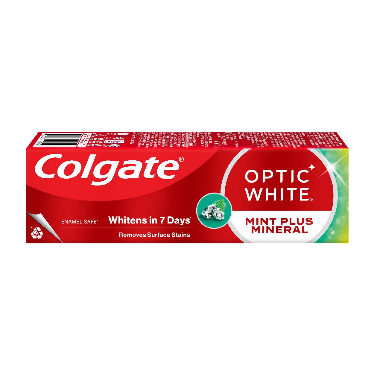 Colgate Toothpaste Optic White Mint Plus Mineral 100g