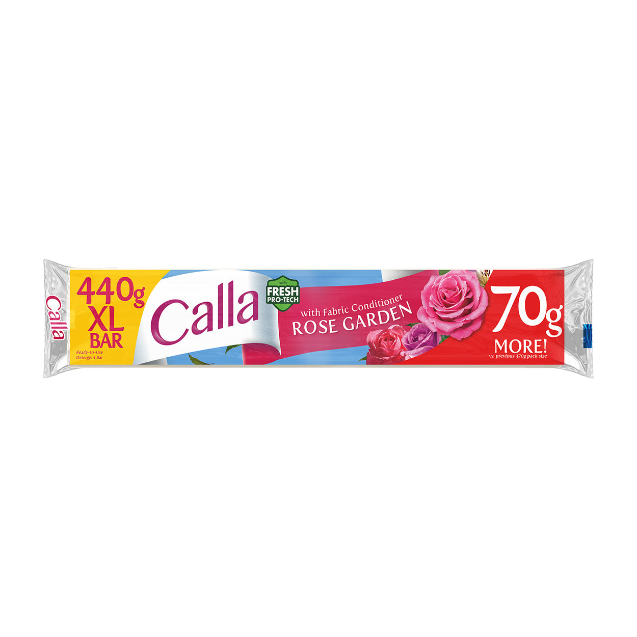 Calla Detergent Bar with Fabric Conditioner Rose Garden 370/440g