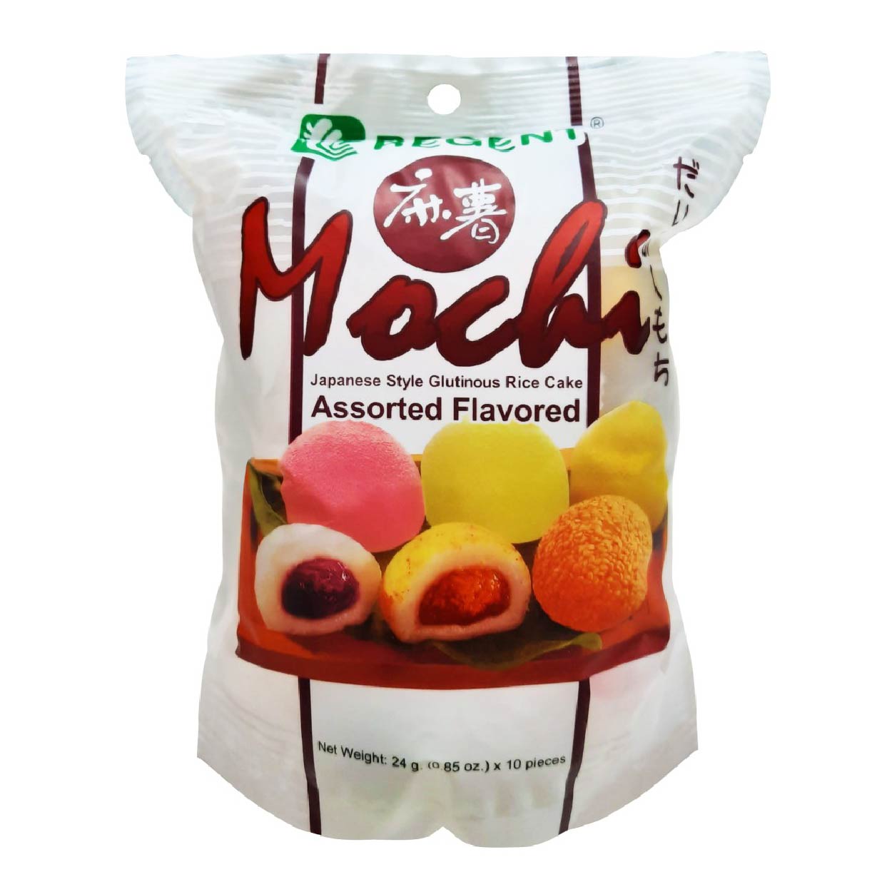 Regent Mochi Assorted Flavor Japanese Style Rice Cake 240g