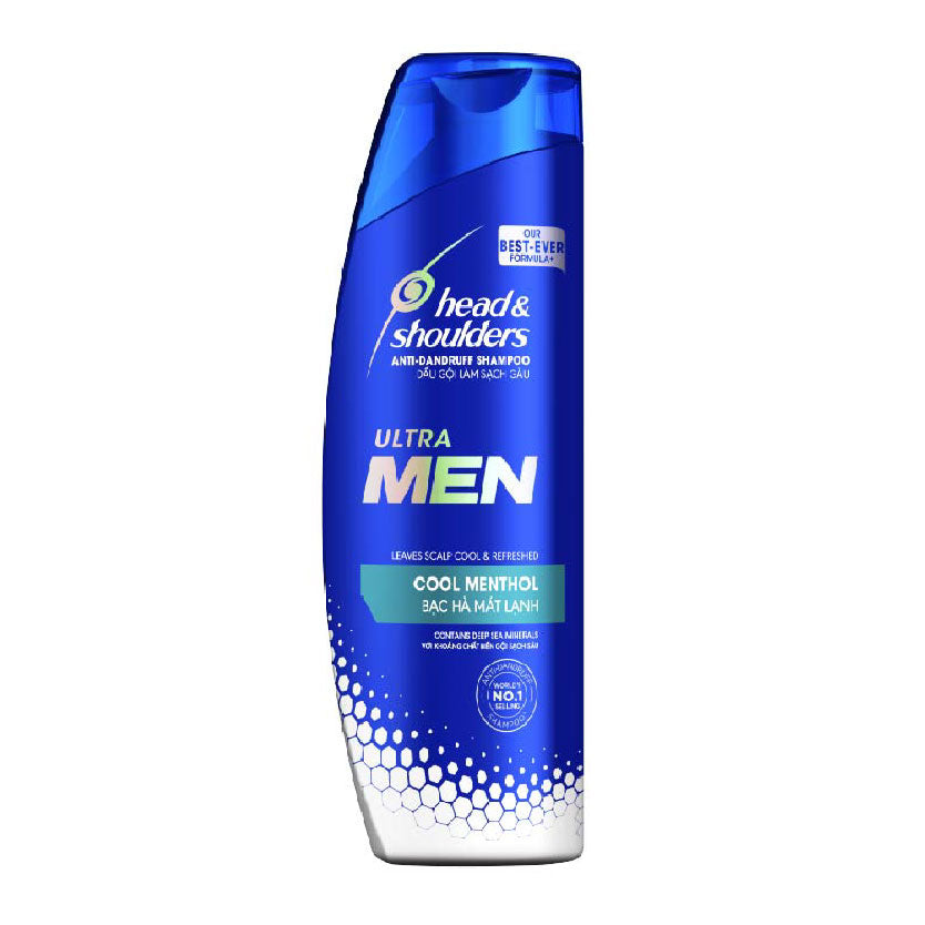 Head & Shoulders Men Anti Dandruff Shampoo Cool Menthol 170ml
