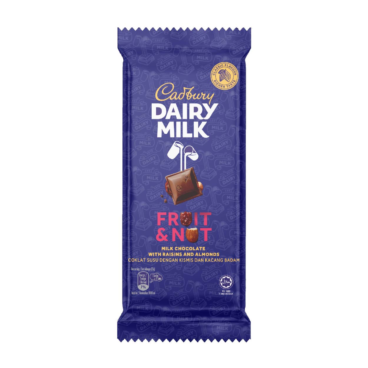 Cadbury Dairy Milk Fruit & Nut Chocolate 130g