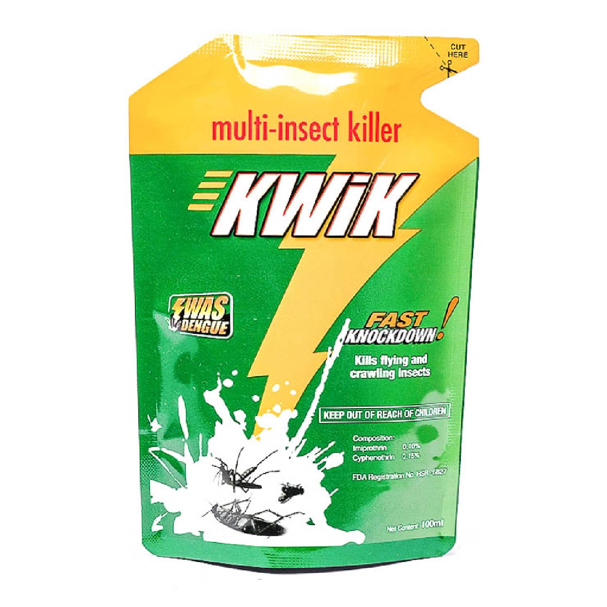 Kwik Multi-Insect Killer Liquid Refill 100ml