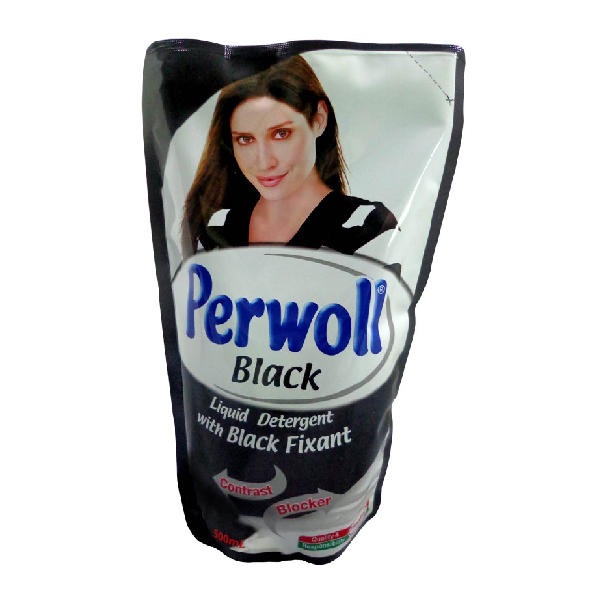 Perwoll Black Liquid Detergent with Black Fixant Refill 500ml