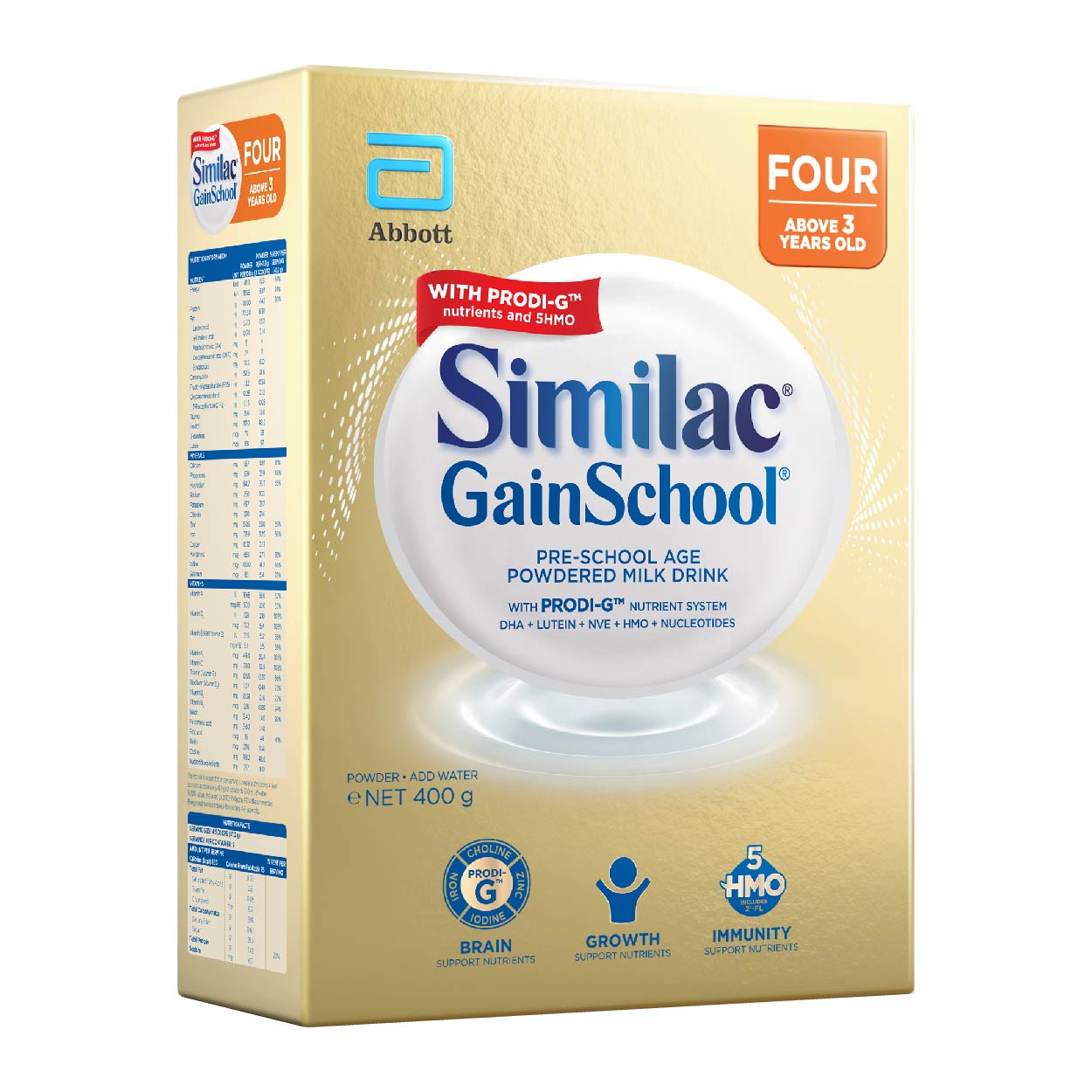 Similac GainSchool Four Pre-School Powdered Milk Drink 400g