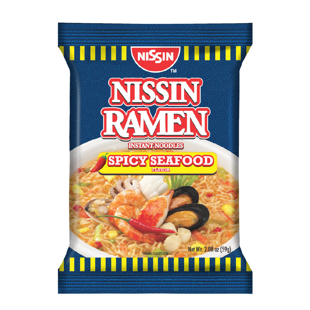 Nissin Ramen Instant Noodles Spicy Seafood Mami 59g