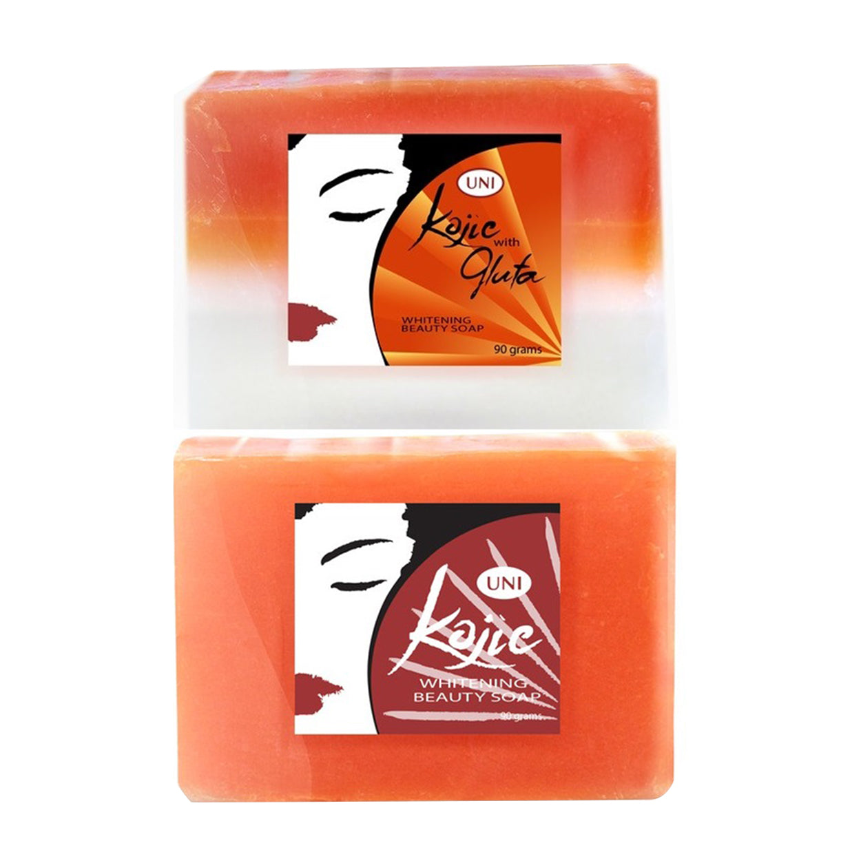 Uni Soap Kojic with Vitamin C + Glutathione 2x90g Doble Pack
