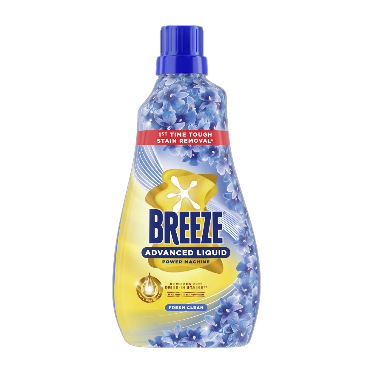 Breeze Advanced Liquid Detergent Power Machine Fresh Clean 970g