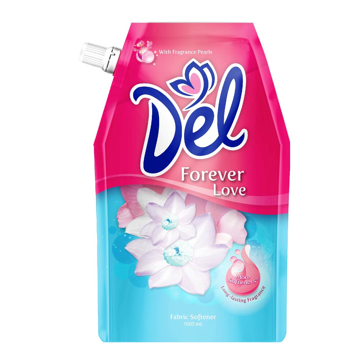 Del Fabric Softener Forever Love 1L Refill