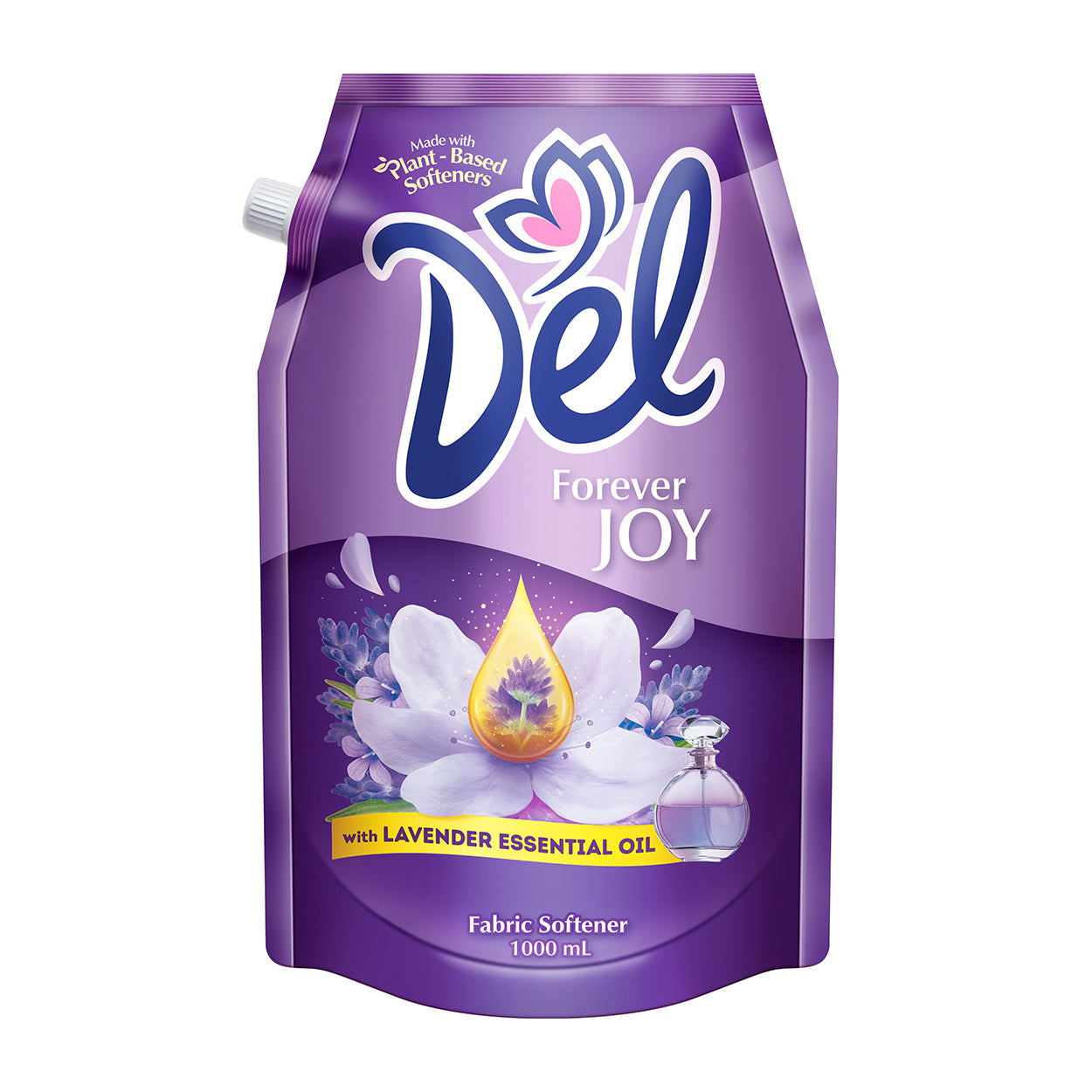 Del Fabric Softener Forever Joy Refill 1000ml