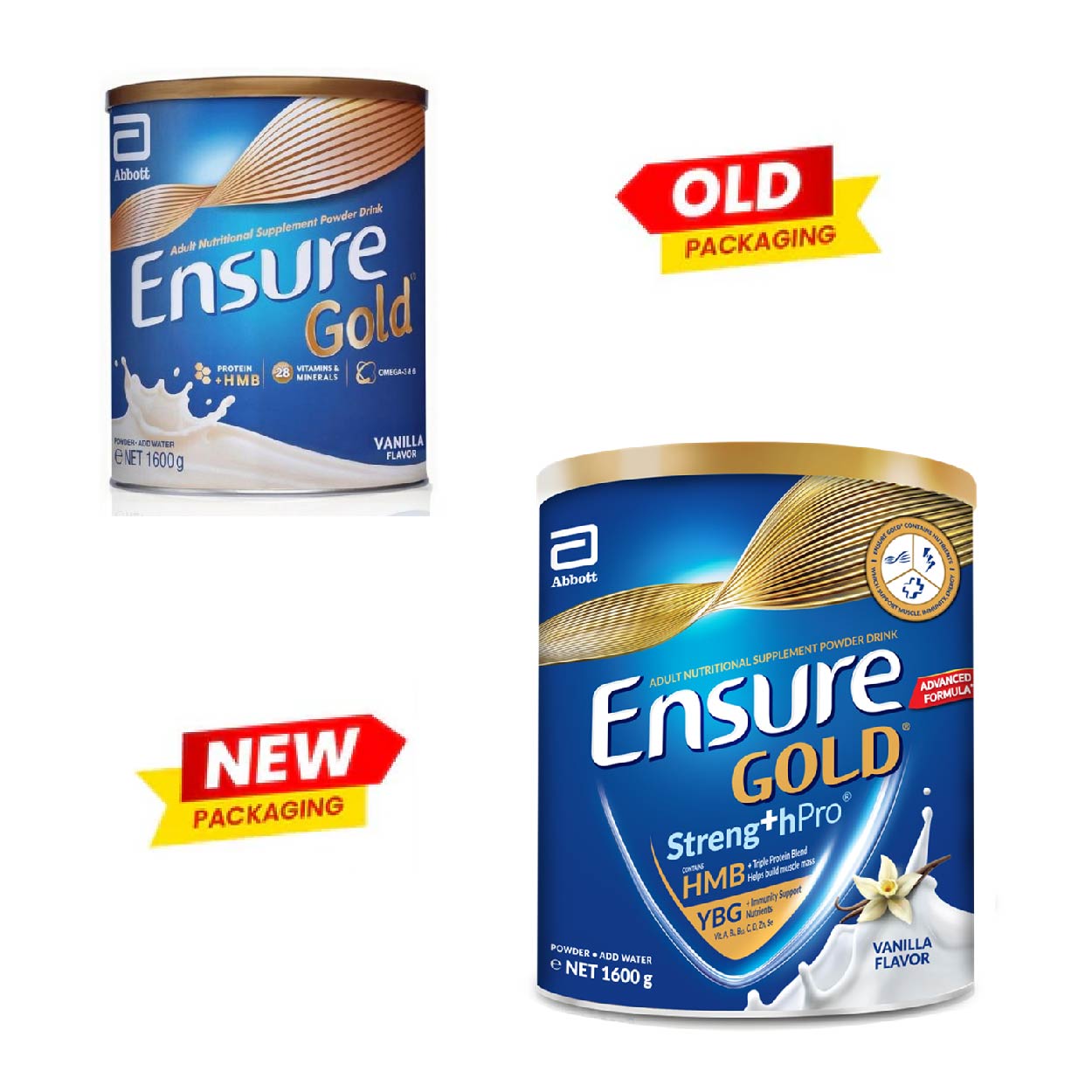 Ensure Gold StrengthPro Adult Powder Drink Vanilla 1.6kg