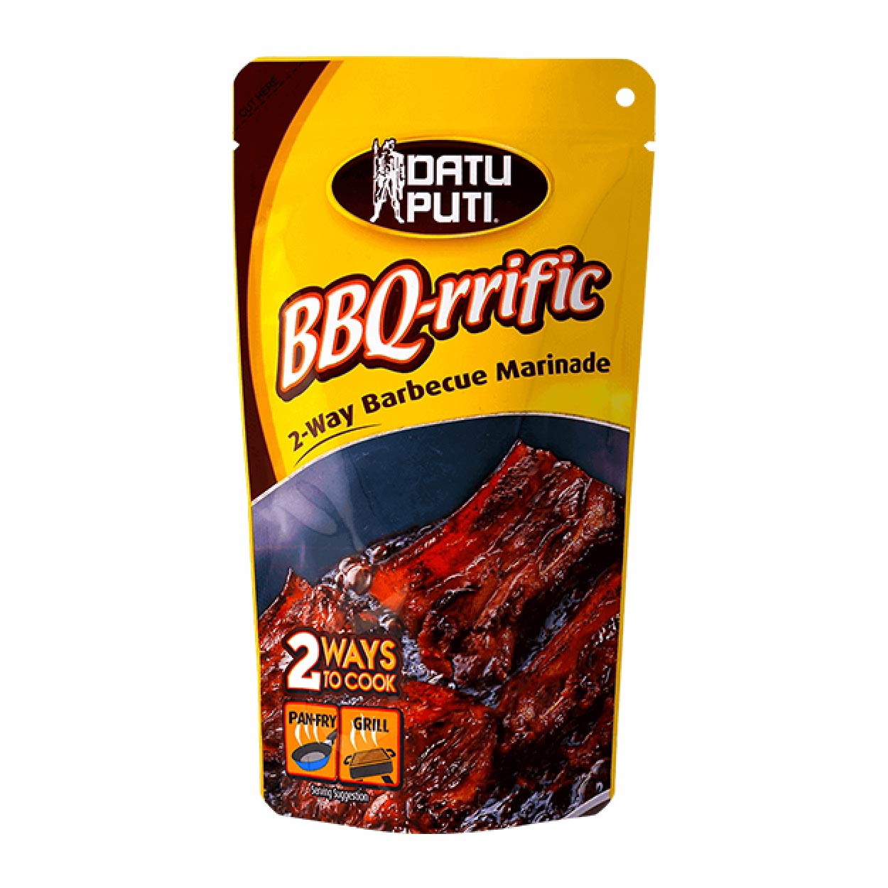 Datu Puti BBQ-rrific Barbecue Marinade Pouch 144ml