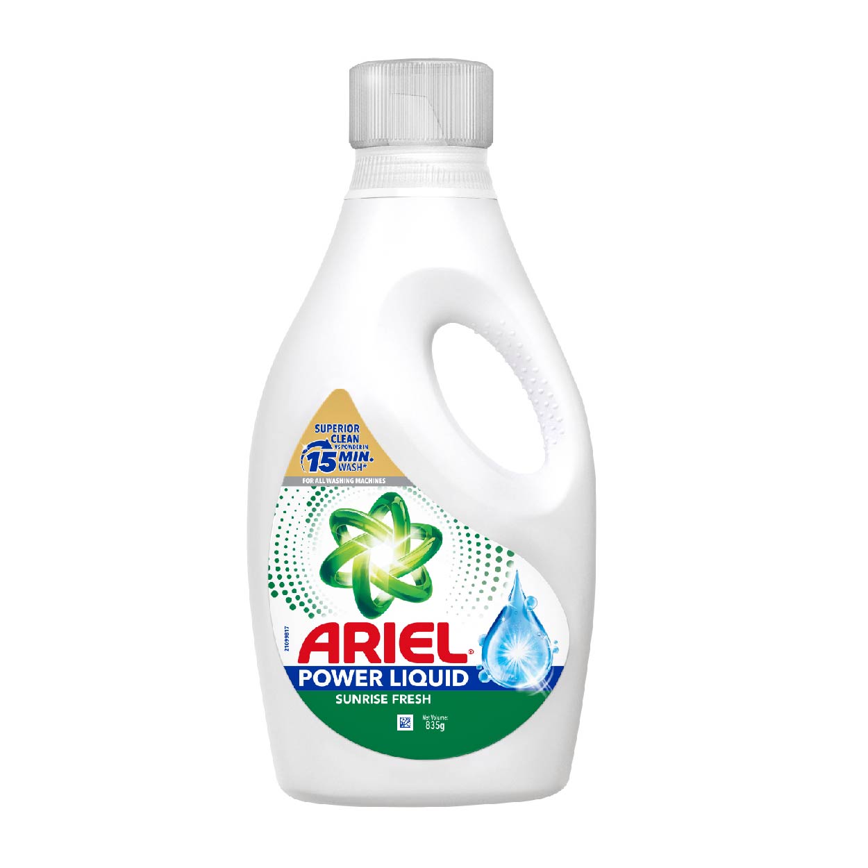 Ariel Power Liquid Detergent Sunrise Fresh 835g