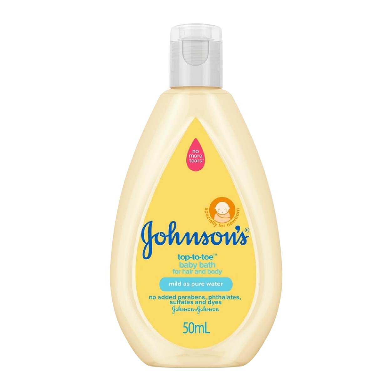 Johnsons Newborn Top to Toe Baby Bath 50ml