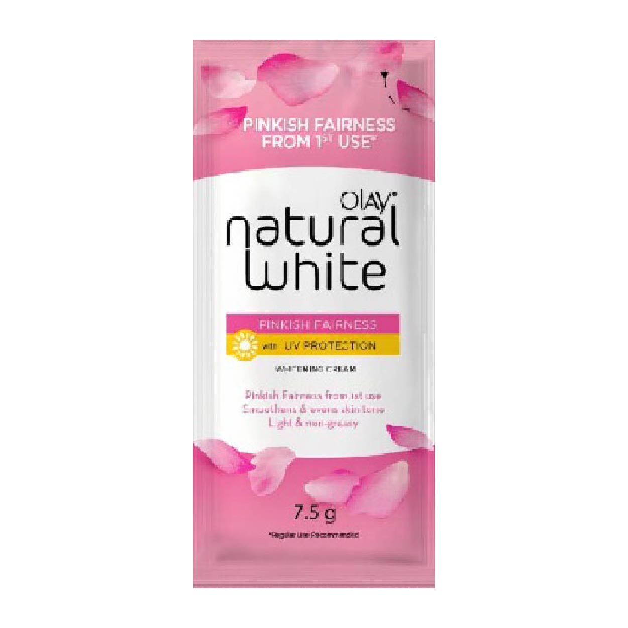 Olay Natural White Face Pinkish Fairness Whitening Cream 7.5g