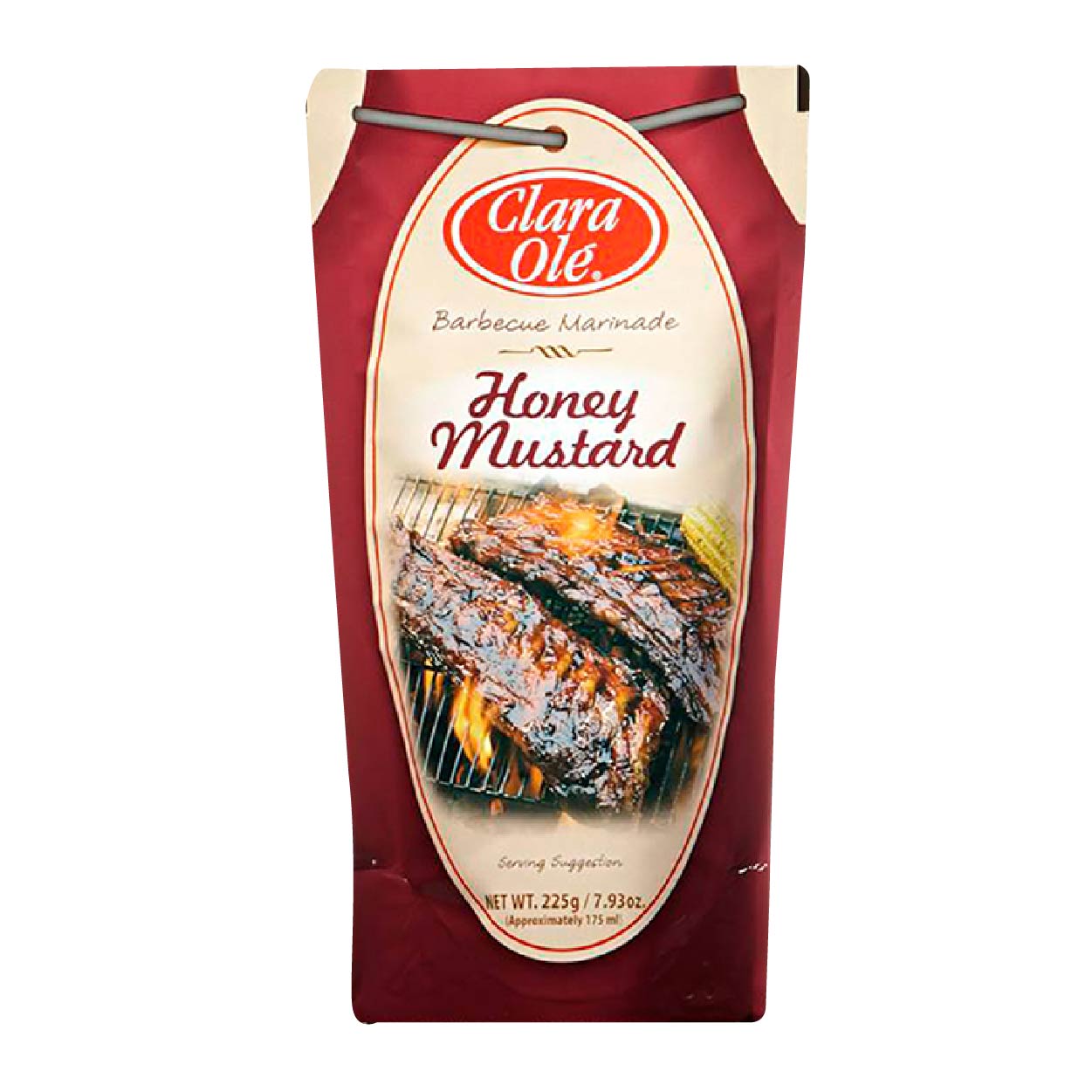 Clara Ole Barbecue Marinade Honey Mustard Pouch 225g