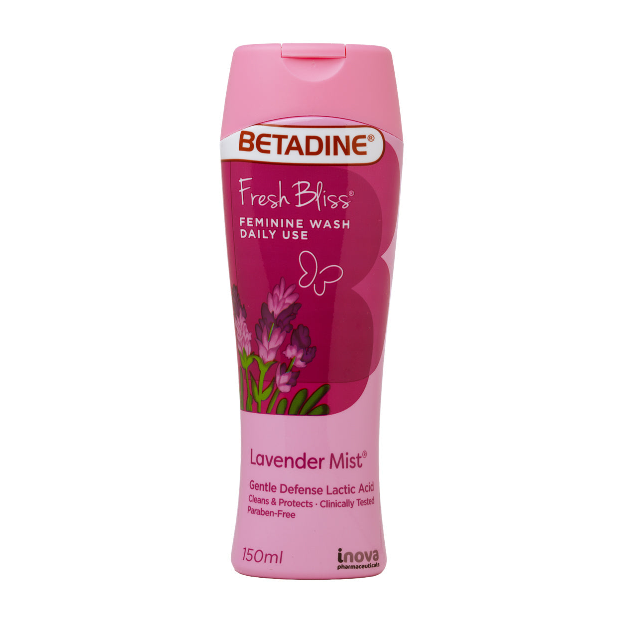 Betadine Feminine Wash Fresh Bliss Lavender Mist 150ml
