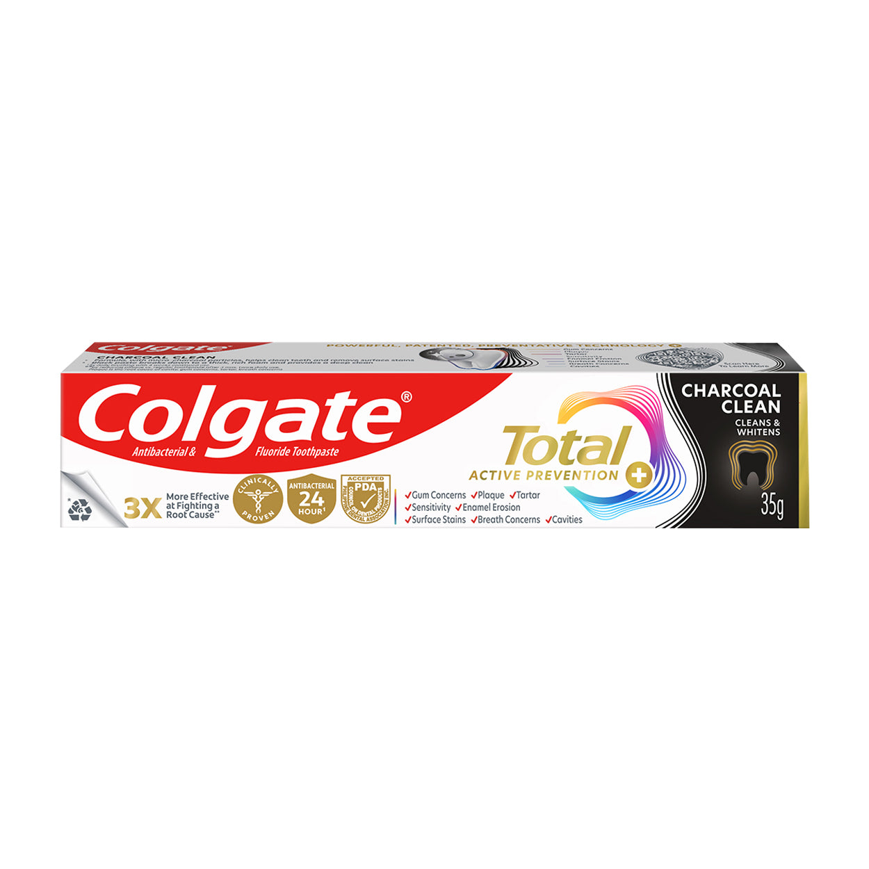 Colgate Toothpaste Total Charcoal Clean 35g